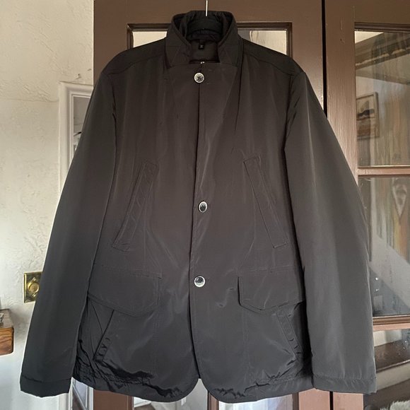 Hugo Boss Insulated Blazer with Detachable Zippered Bib Lining Size L - Picture 1 of 11